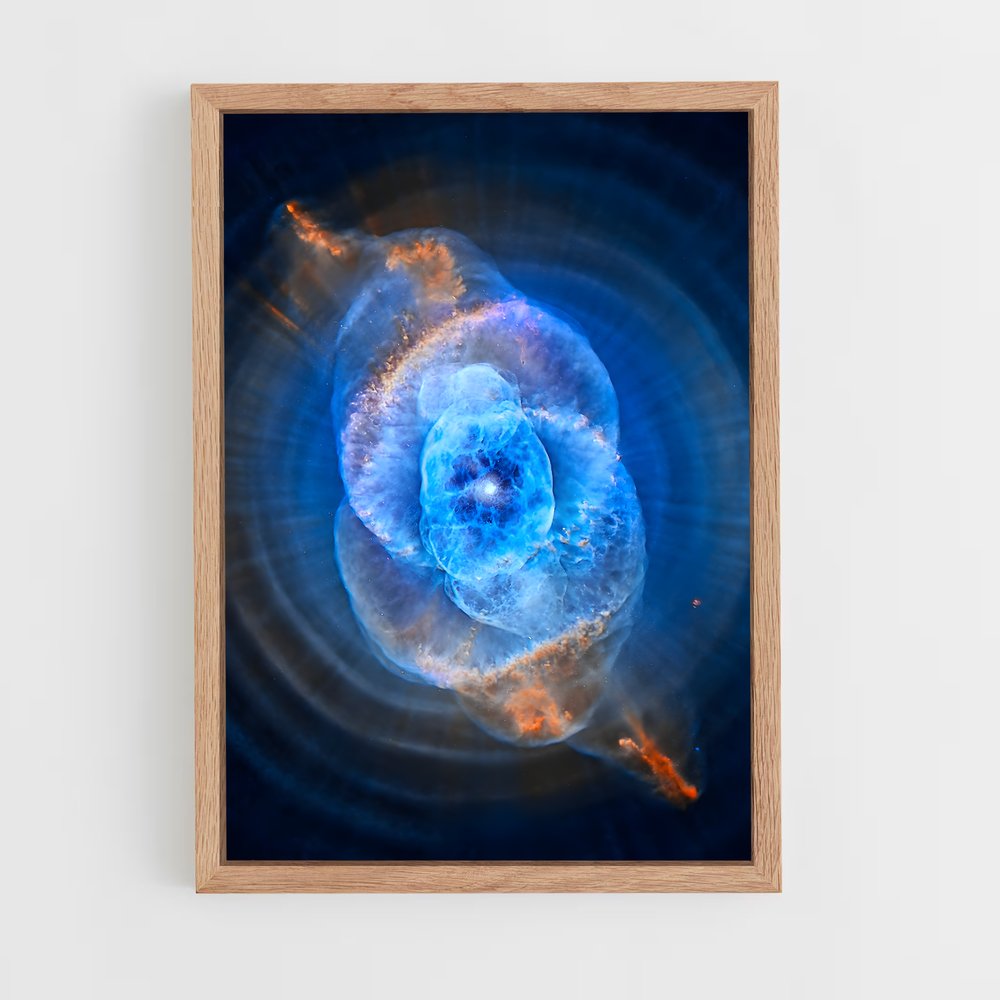 Poster Cat's Eye Nebula – affiche Nébuleuses (vue 4)
